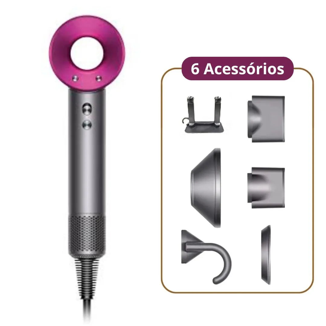 Secador de Cabelo Profissional Supersônico
