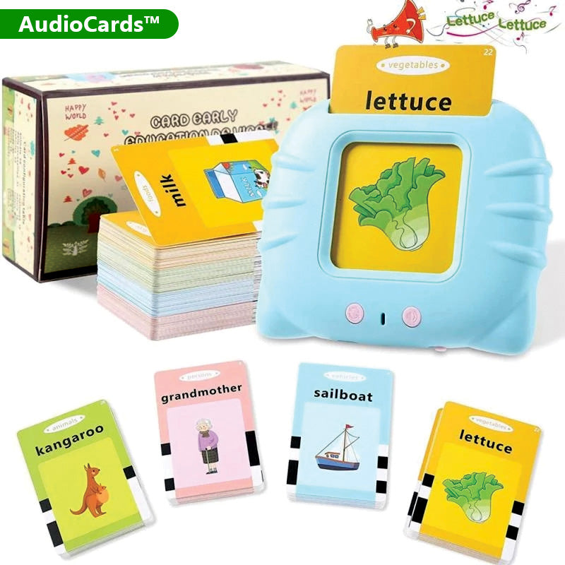 Kids AudioCards™ - Brinquedo educativo de inglês