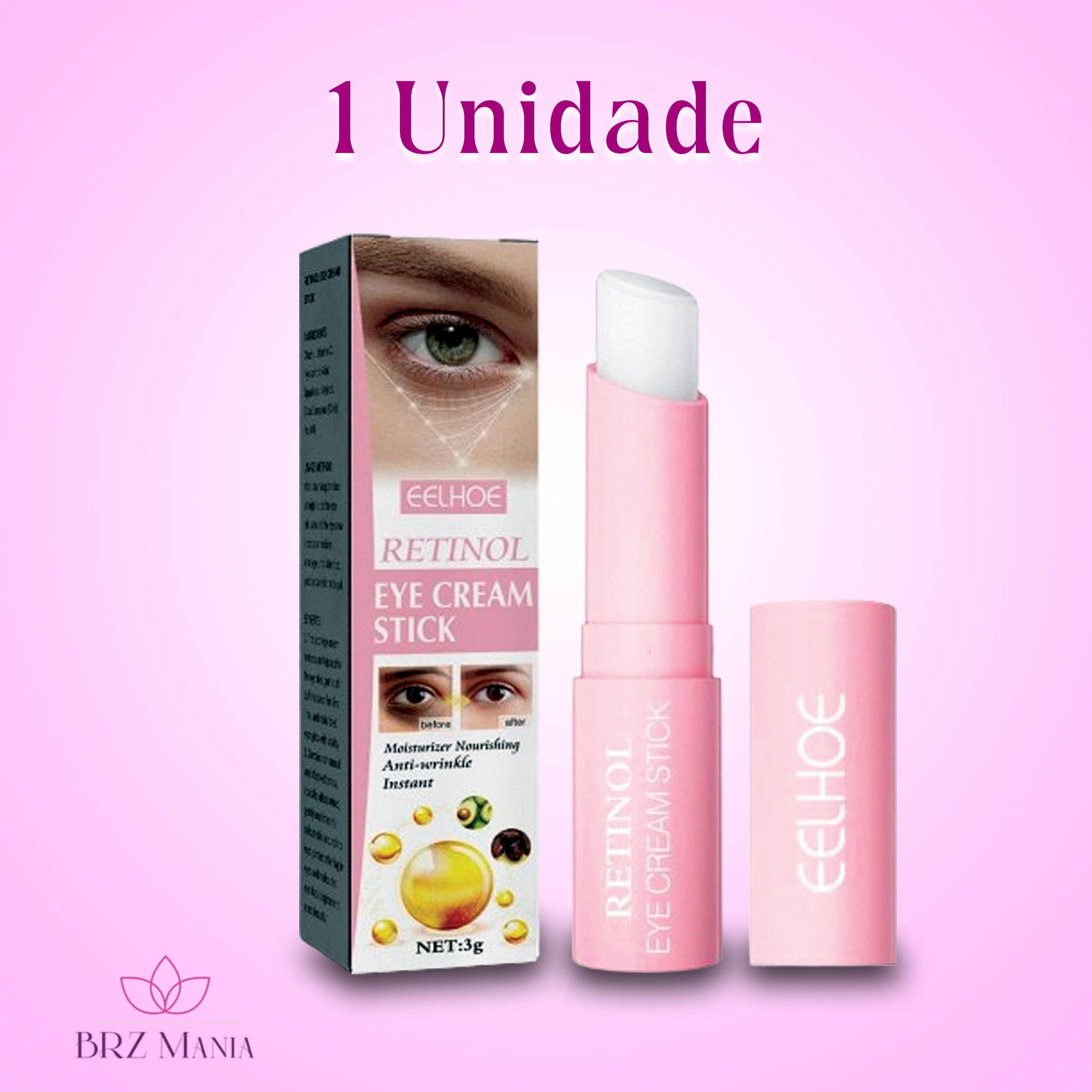 Retinol - Hidratante para área dos olhos