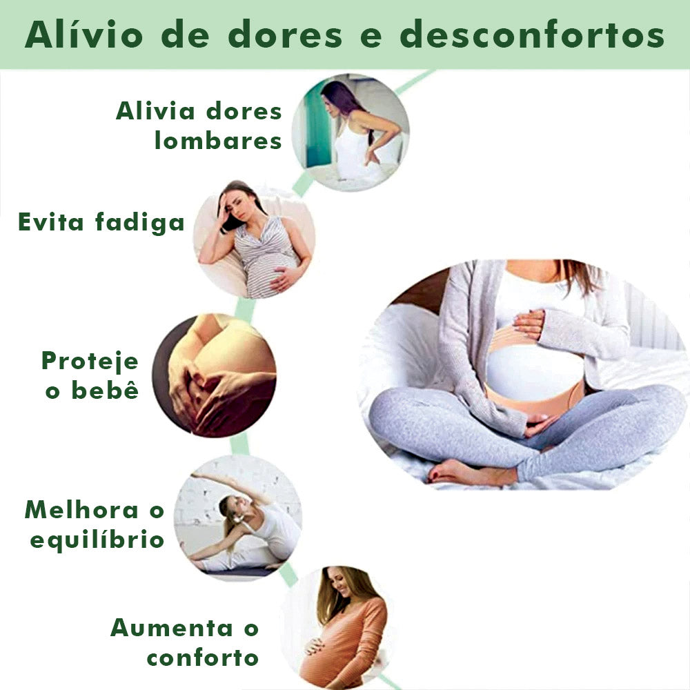 Cinta Abdominal para Gestantes