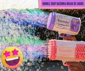 Bazooka bolha de sabão